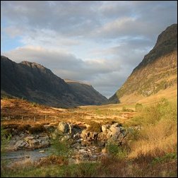 Sunset in Glen Coe